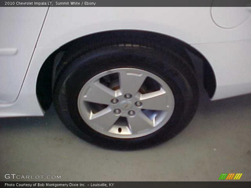 Summit White / Ebony 2010 Chevrolet Impala LT