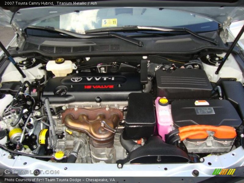 Titanium Metallic / Ash 2007 Toyota Camry Hybrid