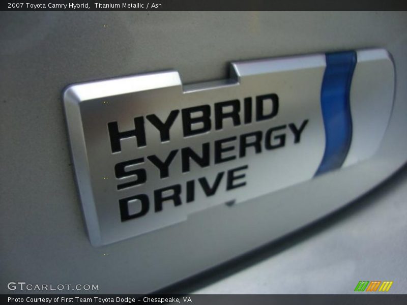 Titanium Metallic / Ash 2007 Toyota Camry Hybrid