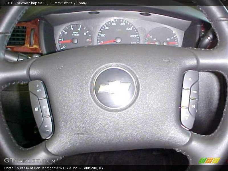Summit White / Ebony 2010 Chevrolet Impala LT