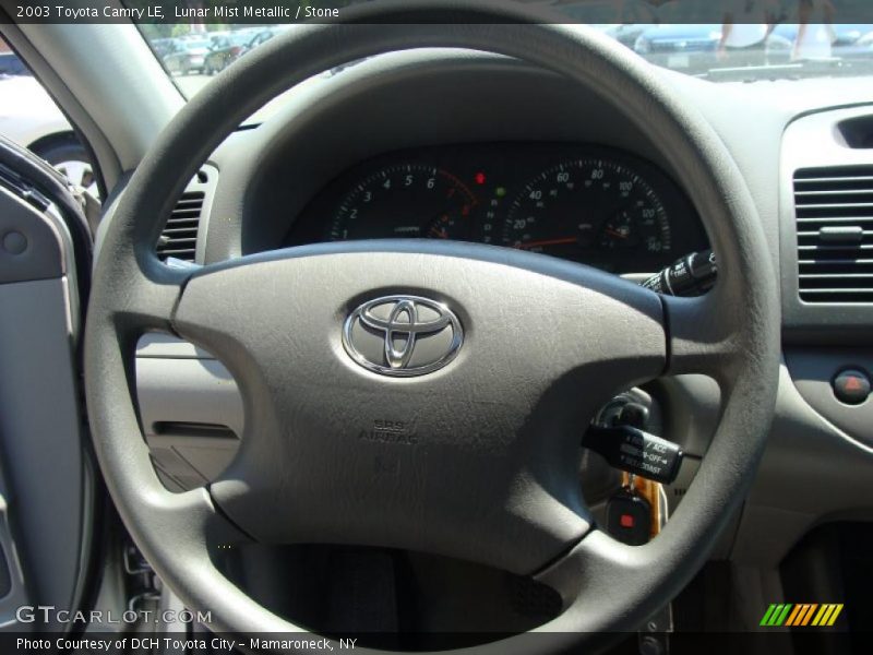 Lunar Mist Metallic / Stone 2003 Toyota Camry LE