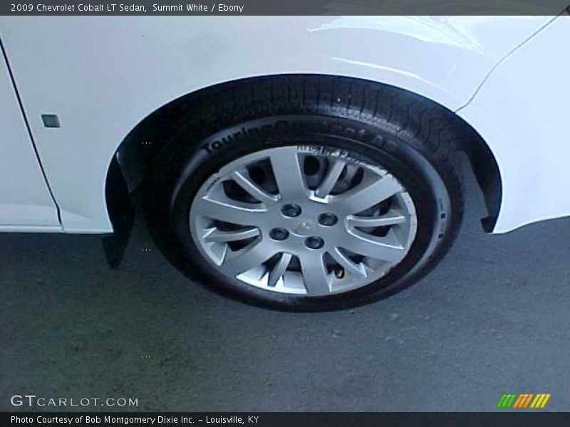 Summit White / Ebony 2009 Chevrolet Cobalt LT Sedan