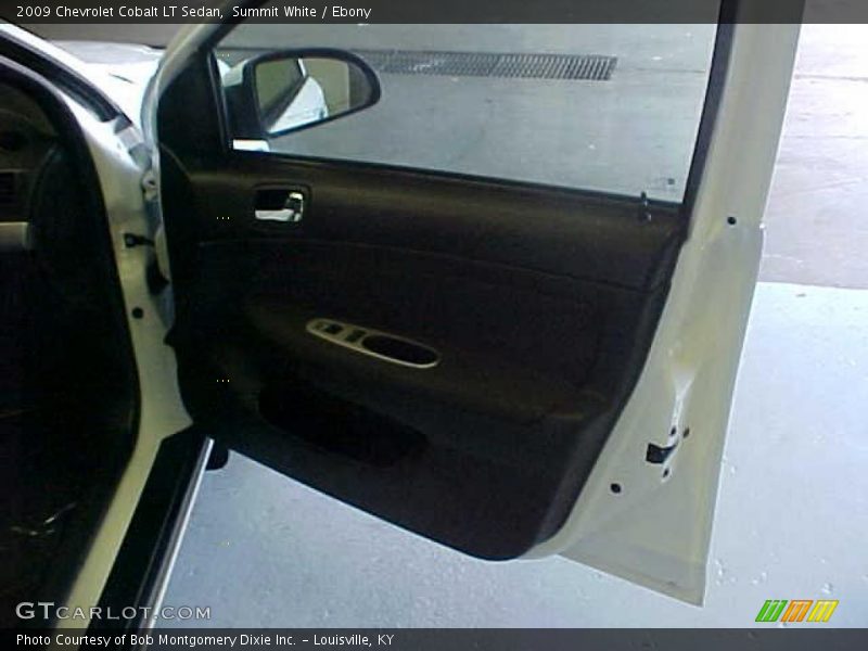 Summit White / Ebony 2009 Chevrolet Cobalt LT Sedan
