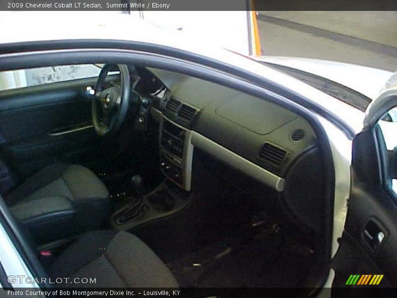 Summit White / Ebony 2009 Chevrolet Cobalt LT Sedan