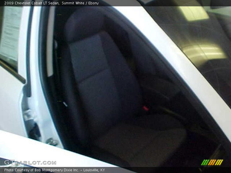 Summit White / Ebony 2009 Chevrolet Cobalt LT Sedan