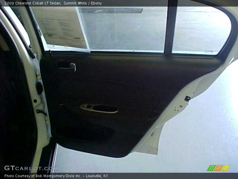 Summit White / Ebony 2009 Chevrolet Cobalt LT Sedan