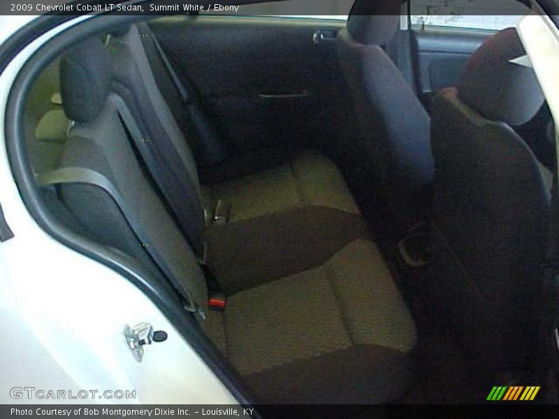 Summit White / Ebony 2009 Chevrolet Cobalt LT Sedan