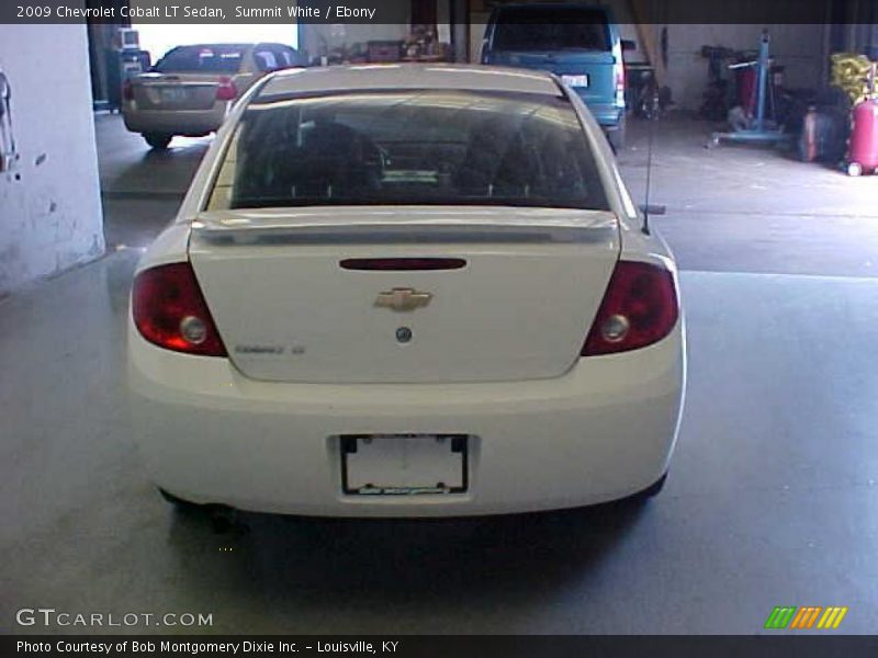 Summit White / Ebony 2009 Chevrolet Cobalt LT Sedan