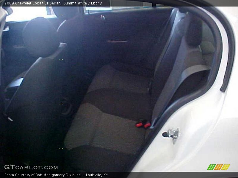 Summit White / Ebony 2009 Chevrolet Cobalt LT Sedan