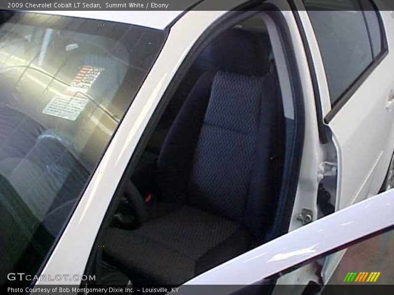 Summit White / Ebony 2009 Chevrolet Cobalt LT Sedan