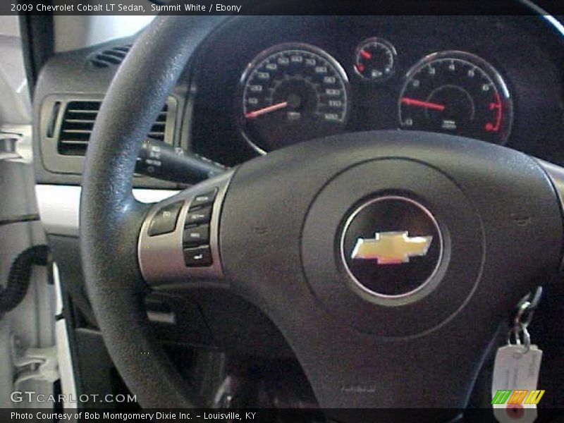 Summit White / Ebony 2009 Chevrolet Cobalt LT Sedan