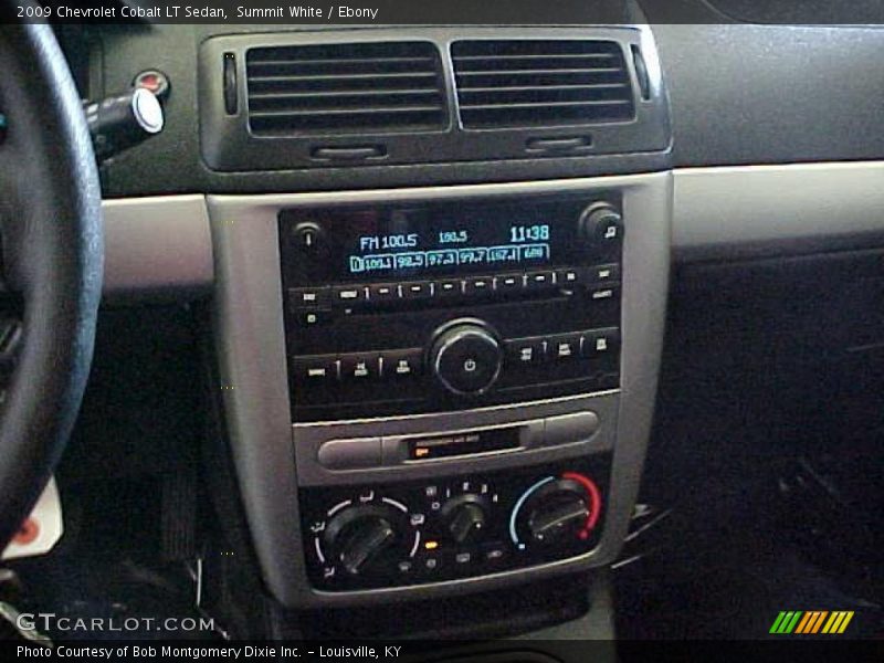 Summit White / Ebony 2009 Chevrolet Cobalt LT Sedan