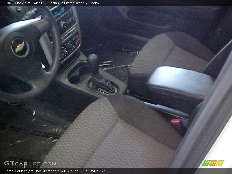 Summit White / Ebony 2009 Chevrolet Cobalt LT Sedan