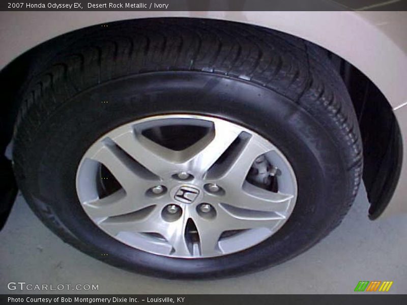 Desert Rock Metallic / Ivory 2007 Honda Odyssey EX