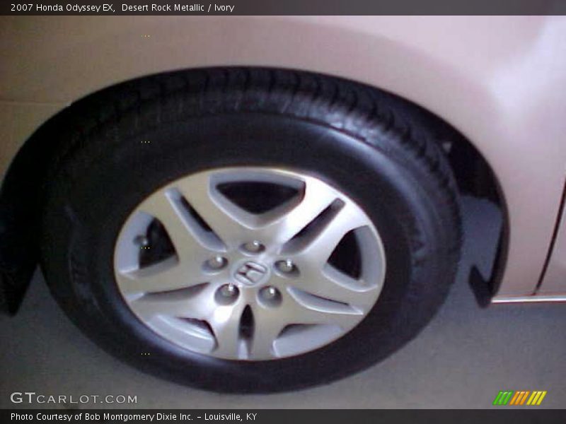 Desert Rock Metallic / Ivory 2007 Honda Odyssey EX