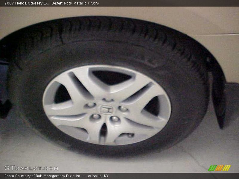 Desert Rock Metallic / Ivory 2007 Honda Odyssey EX