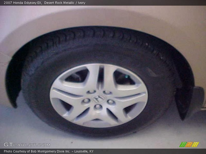 Desert Rock Metallic / Ivory 2007 Honda Odyssey EX