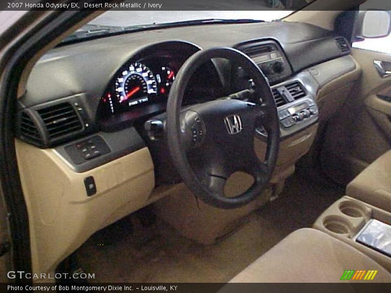 Desert Rock Metallic / Ivory 2007 Honda Odyssey EX