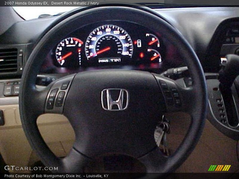 Desert Rock Metallic / Ivory 2007 Honda Odyssey EX