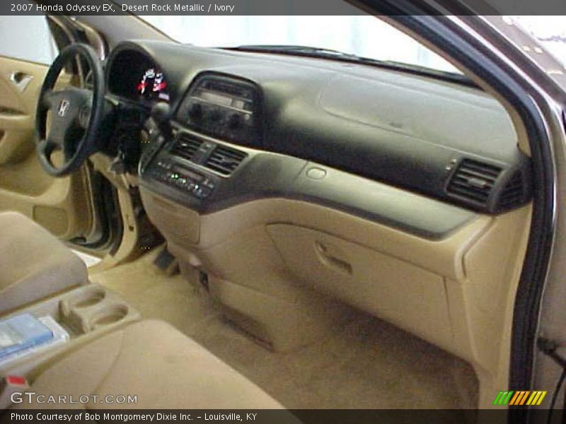 Desert Rock Metallic / Ivory 2007 Honda Odyssey EX
