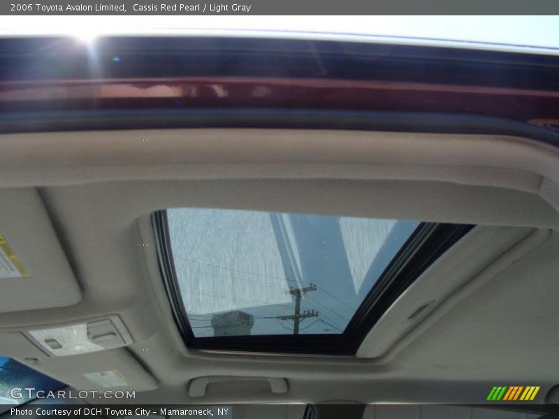 Cassis Red Pearl / Light Gray 2006 Toyota Avalon Limited