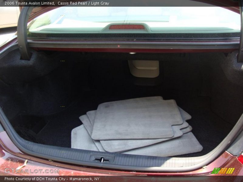 Cassis Red Pearl / Light Gray 2006 Toyota Avalon Limited