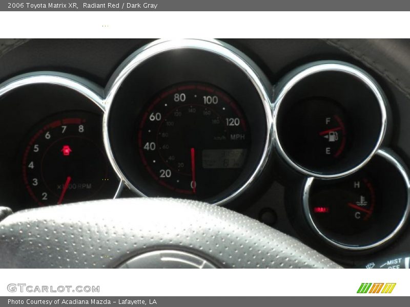 Radiant Red / Dark Gray 2006 Toyota Matrix XR