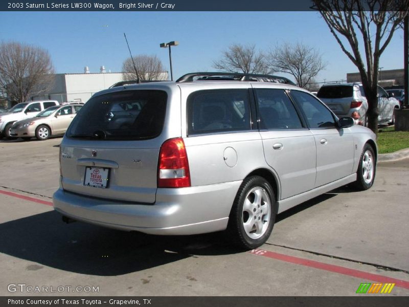 Bright Silver / Gray 2003 Saturn L Series LW300 Wagon