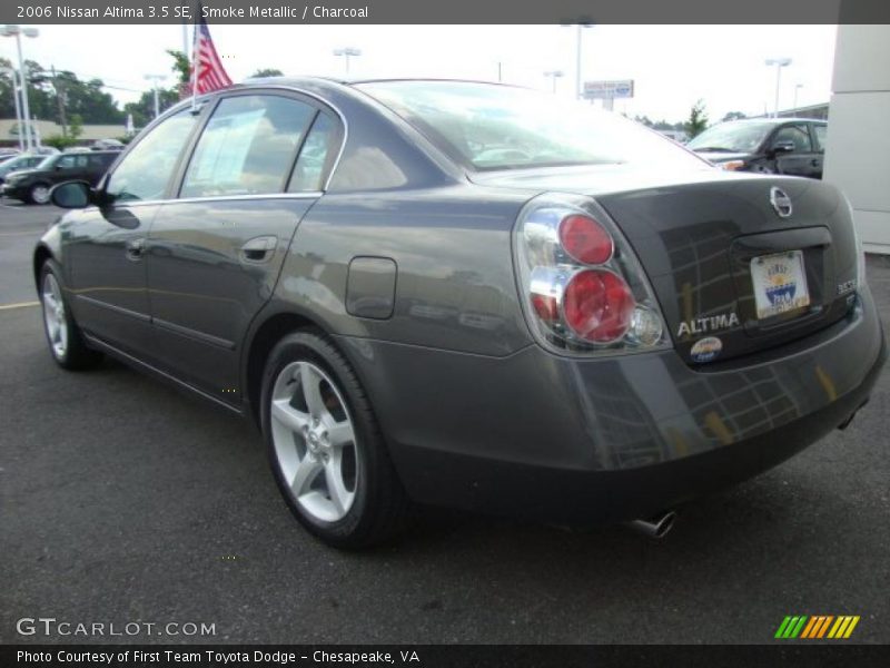 Smoke Metallic / Charcoal 2006 Nissan Altima 3.5 SE