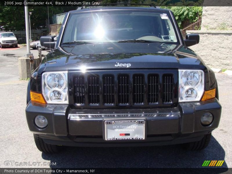 Black / Medium Slate Gray 2006 Jeep Commander 4x4