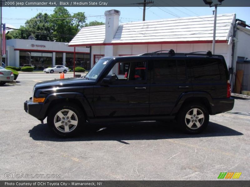 Black / Medium Slate Gray 2006 Jeep Commander 4x4