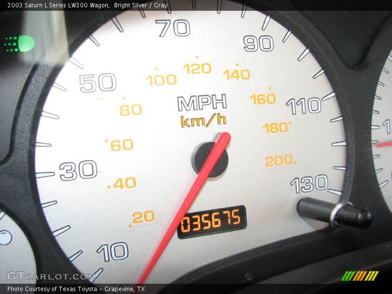 Bright Silver / Gray 2003 Saturn L Series LW300 Wagon