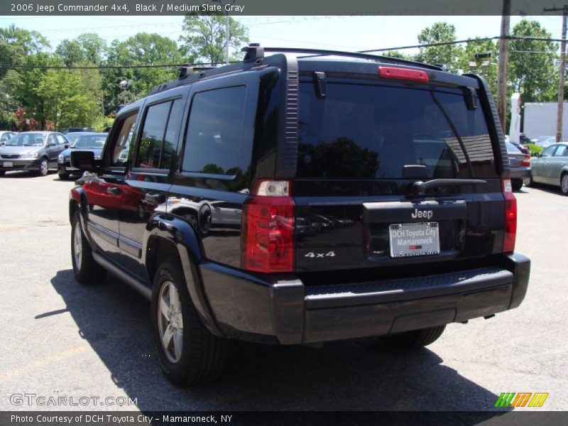 Black / Medium Slate Gray 2006 Jeep Commander 4x4