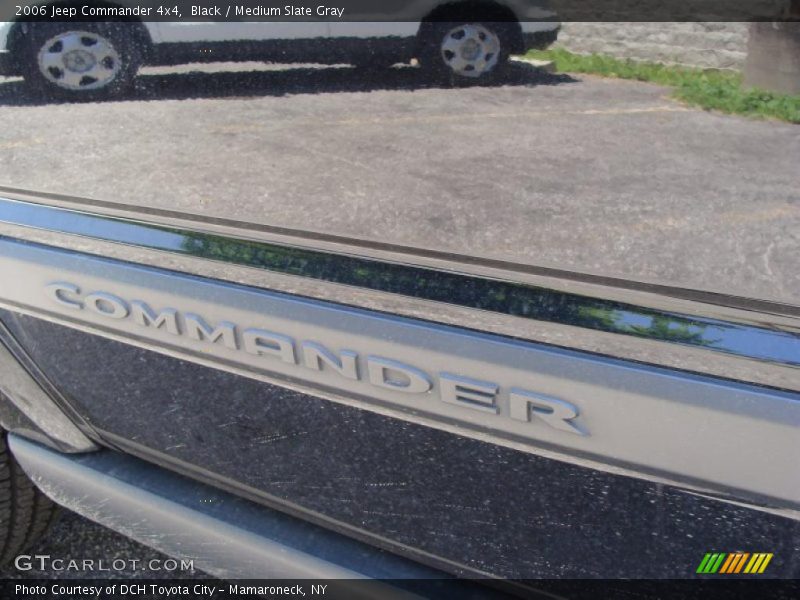 Black / Medium Slate Gray 2006 Jeep Commander 4x4