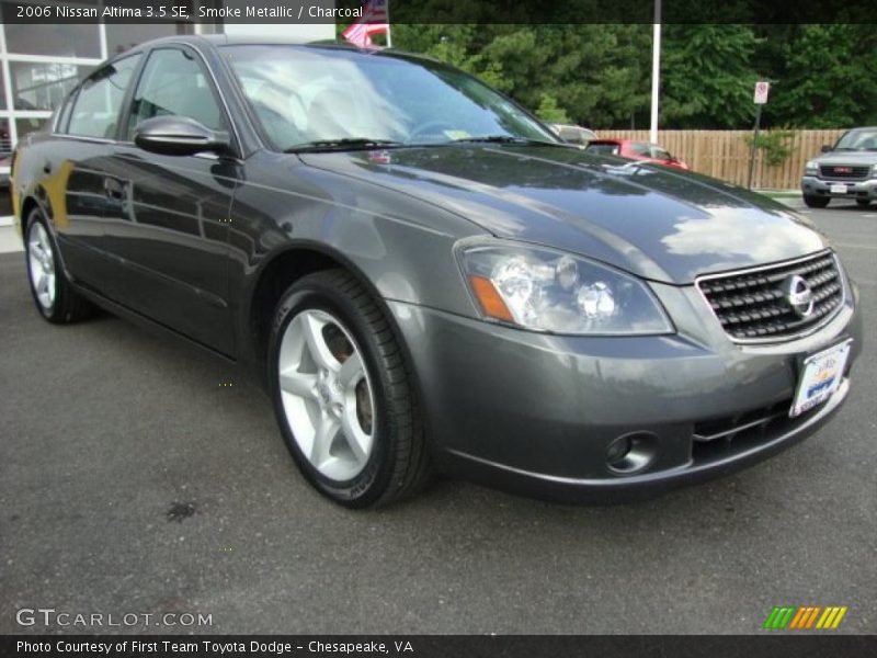 Smoke Metallic / Charcoal 2006 Nissan Altima 3.5 SE