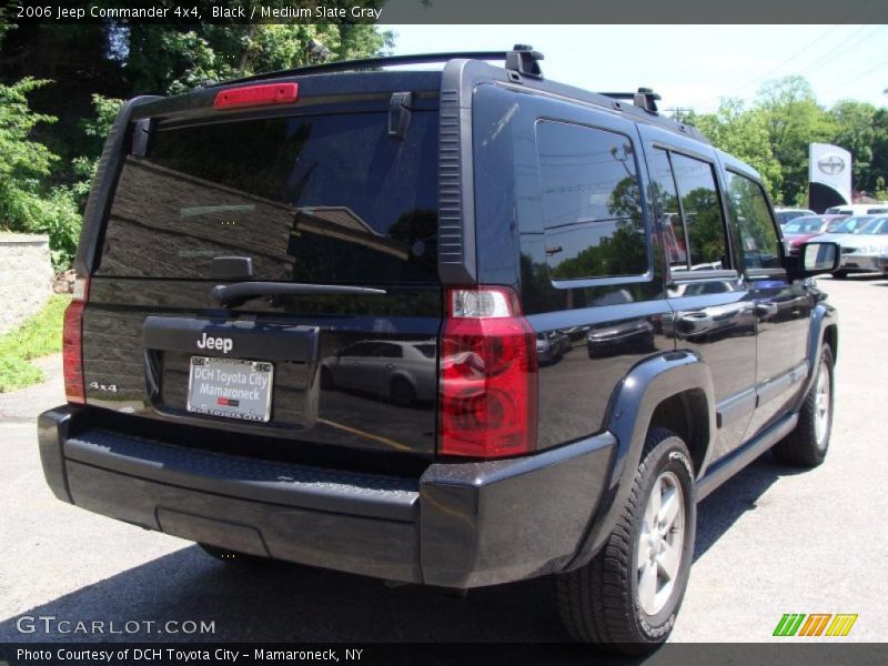 Black / Medium Slate Gray 2006 Jeep Commander 4x4