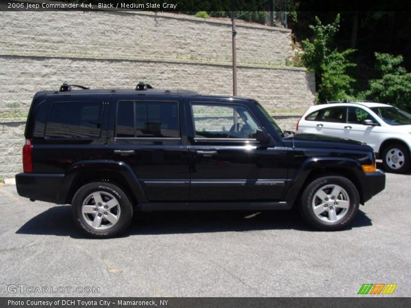 Black / Medium Slate Gray 2006 Jeep Commander 4x4