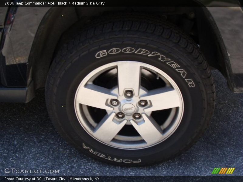 Black / Medium Slate Gray 2006 Jeep Commander 4x4