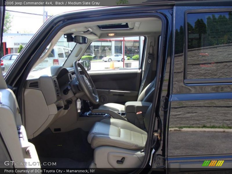 Black / Medium Slate Gray 2006 Jeep Commander 4x4