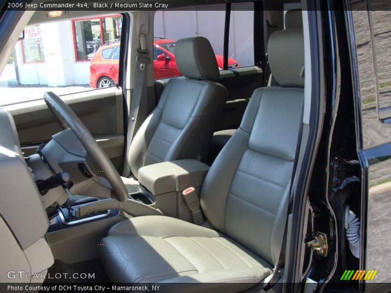 Black / Medium Slate Gray 2006 Jeep Commander 4x4
