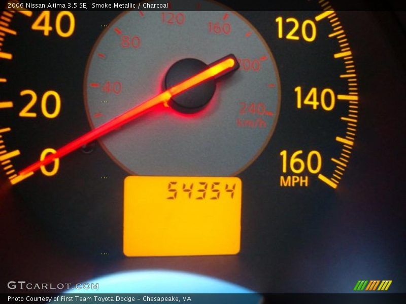 Smoke Metallic / Charcoal 2006 Nissan Altima 3.5 SE