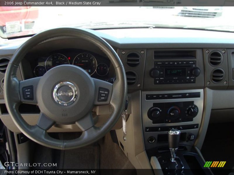 Black / Medium Slate Gray 2006 Jeep Commander 4x4