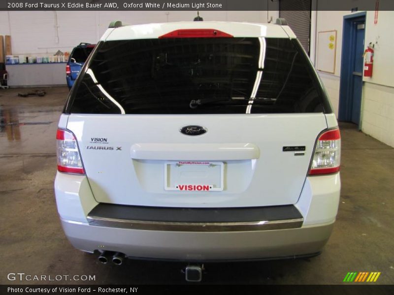 Oxford White / Medium Light Stone 2008 Ford Taurus X Eddie Bauer AWD