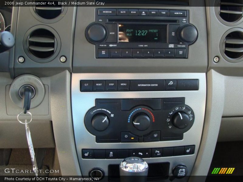 Black / Medium Slate Gray 2006 Jeep Commander 4x4