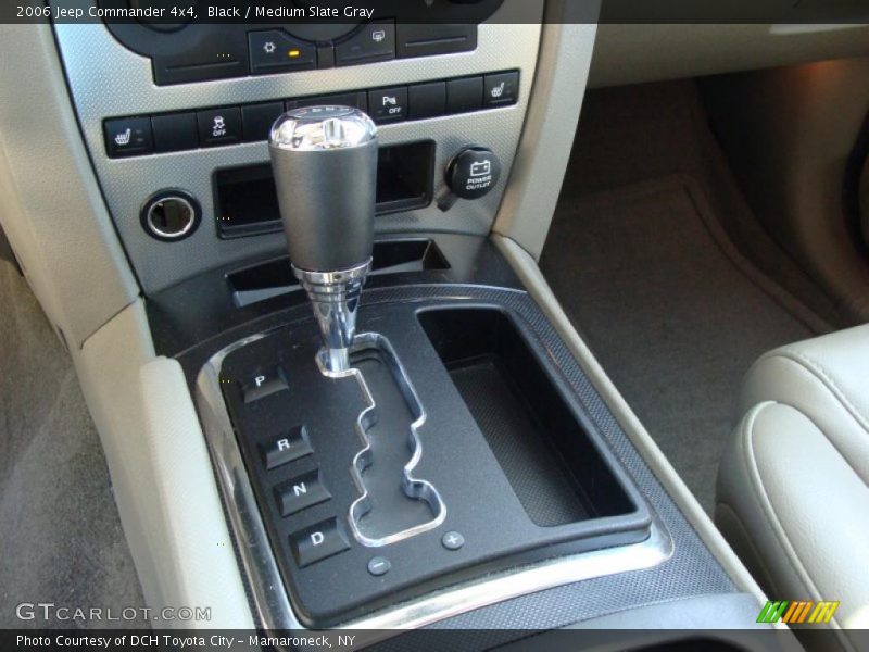 Black / Medium Slate Gray 2006 Jeep Commander 4x4
