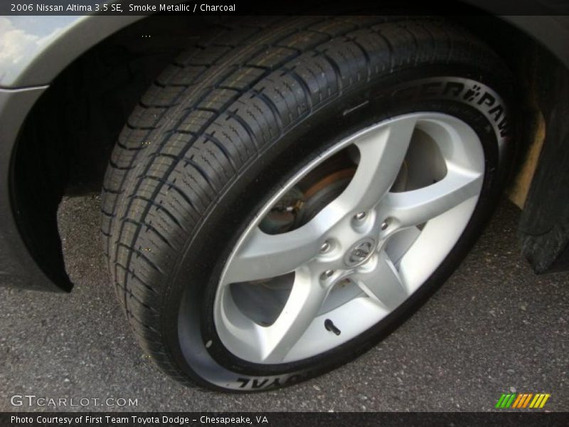 Smoke Metallic / Charcoal 2006 Nissan Altima 3.5 SE