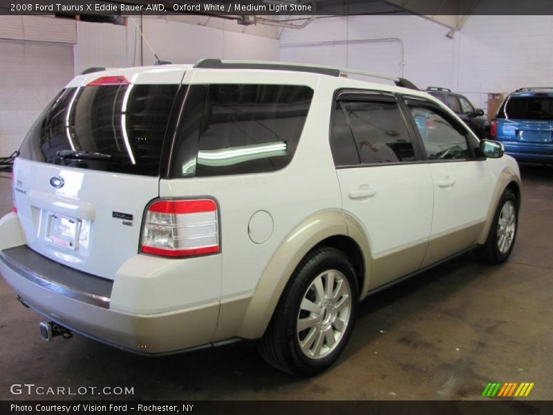 Oxford White / Medium Light Stone 2008 Ford Taurus X Eddie Bauer AWD