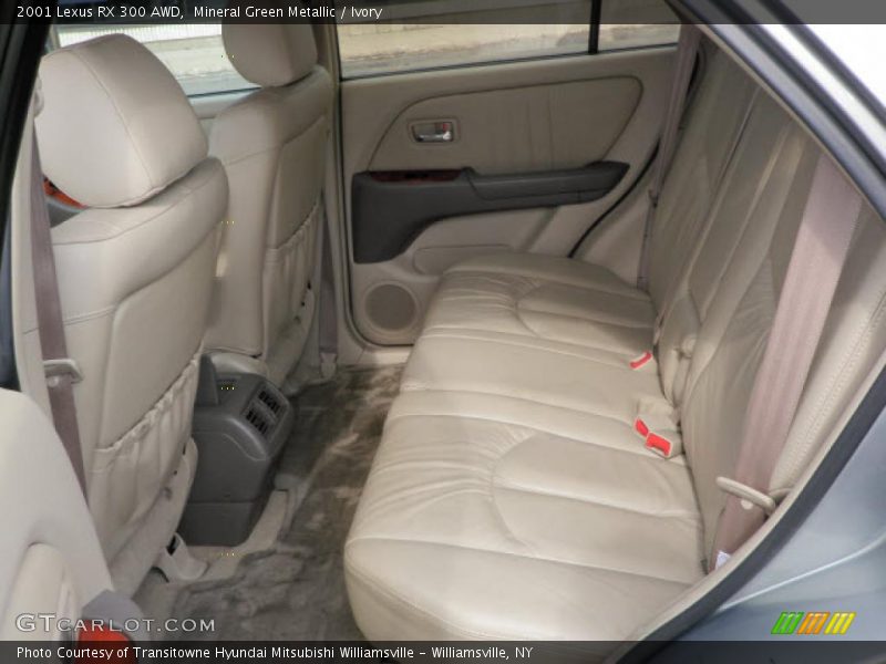 Mineral Green Metallic / Ivory 2001 Lexus RX 300 AWD
