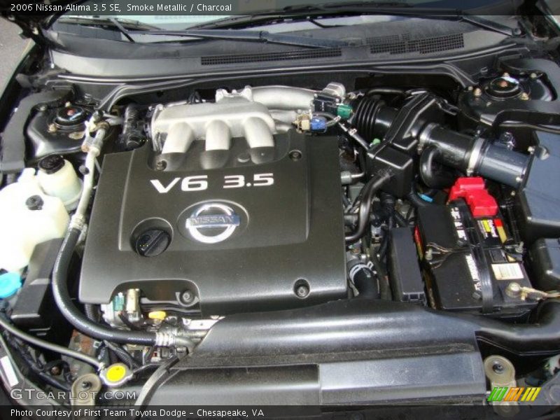 Smoke Metallic / Charcoal 2006 Nissan Altima 3.5 SE