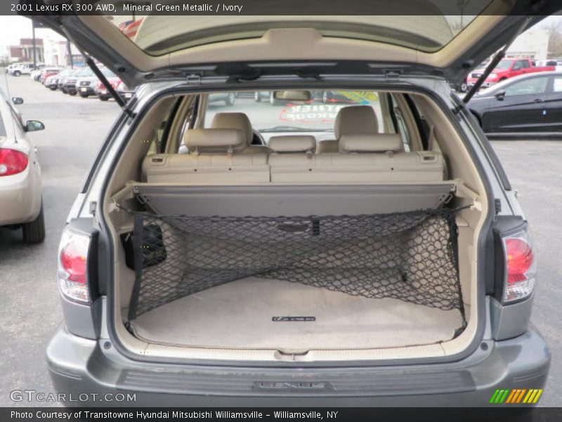 Mineral Green Metallic / Ivory 2001 Lexus RX 300 AWD